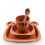 DINERSET BAMBOE ANIMAL CLUB RUST 201