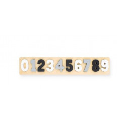 CIJFERPUZZEL HOUT GREY/WHITE 201