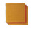BAMBOE MONDDOEKJE MUSTARD RUST 3PACK 202