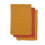 BAMBOE WASHANDJE MUSTARD RUST 3PACK 202