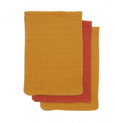 BAMBOE WASHANDJE MUSTARD RUST 3PACK 202
