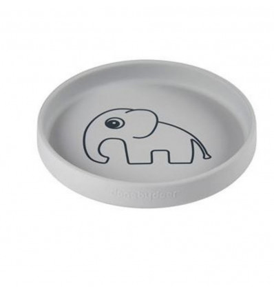 SILICONE PLATE ELPHEE GREY 25