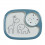 YUMMY MINI COMPARTMENT PLATE BLUE 21