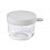 GLAZEN BEWAARPOTJE 150ML MISTGRIJS 243