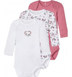 NBFBODY 3P SS HEATHER ROSE FLOWER NOOS 5