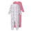 NBFNIGHTSUIT 2P W/F HEATHER ROSE NOOS 50