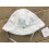 GIRLS HAT TULIP UNI 46 WHITE 20
