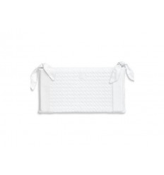 BUMPER FOR BED REESE CRYSTAL WHITE 201