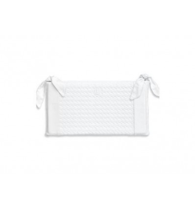 BUMPER FOR BED REESE CRYSTAL WHITE 201