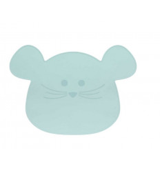 PLACEMAT SIL LITTLE CHUMS MOUS BLUE 231