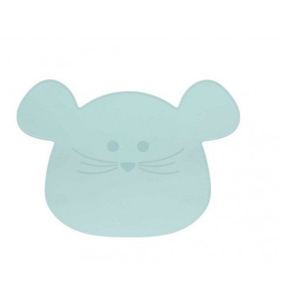 PLACEMAT SIL LITTLE CHUMS MOUS BLUE 231