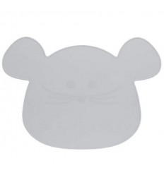 PLACEMAT SIL LITTLE CHUMS MOUS GREY 231