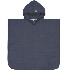 MUSLIN PONCHO NAVY 231