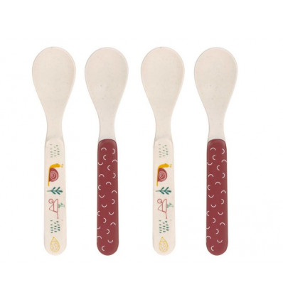 SPOON SET 4 PC GARDEN EXPLORER GIRLS 21
