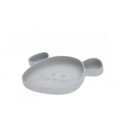 SECTION PLATE LTL CHUMS MOUSE GREY 231