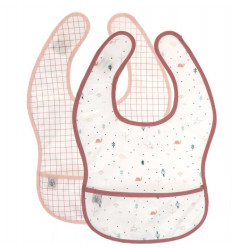 L WEIGHT BIB 2P ASS GARD EXPL SNAIL 25