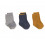 NEWBORN SOCK GOTS 3P ASS BLUE S12-14 25