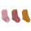 SOCK GOT 3P ROSEWOOD SIZE: 15-18 25