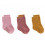 SOCK GOT 3P ROSEWOOD SIZE: 12-14 25