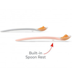 EASY FEED SPOONS GREY/SOFT CORAL 202