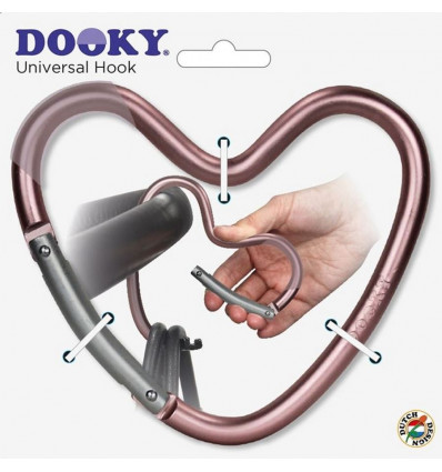 HOOK HEART MATT PINK 21
