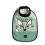 HIGH NECK BIB FOX POWDER GREEN 201