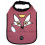 HIGH NECK BIB FOX BLUSHY BURGUNDY 201