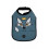 HIGH NECK BIB FOX WAVY BLUE 201