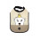 HIGH NECK BIB POLAR BEAR SOFT BEIGE 201