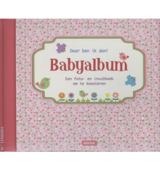 DAAR BEN IK DAN! BABYALBUM ROZE 22
