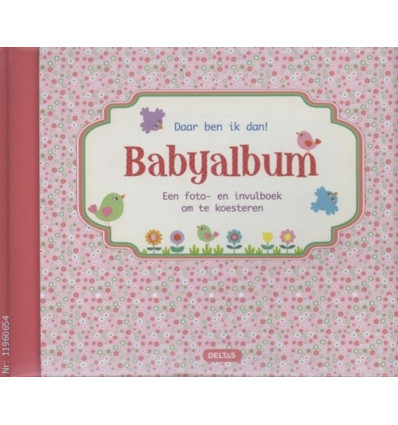 DAAR BEN IK DAN! BABYALBUM ROZE 22