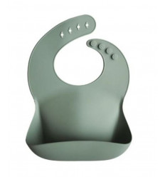 SILICONE BIB CAMBRIDGE BLUE 24