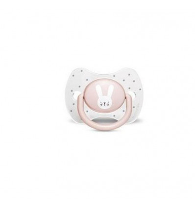 SPEEN SIL PHYS 0/6M PINK RABBITS 23