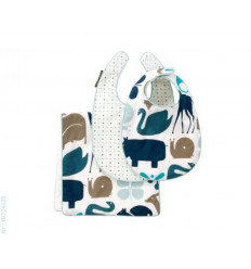 BIB/BURB SET GIO AQUA