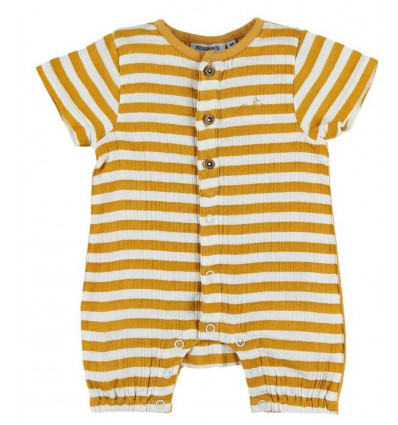 COCON COMBI CREPE JAUNE RAYE BIO 3M