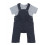 COCON SET 2 PCS SALOPETTE DENIM 3M