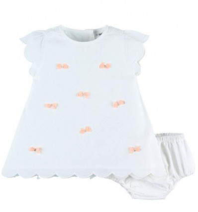 COCON SET ROBE + BLOOMER PAPILLONS 1M