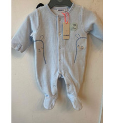 SMART BOY DB VELOURS BLEU 1M