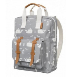 BACKPACK WHALE DAWN GREY 233