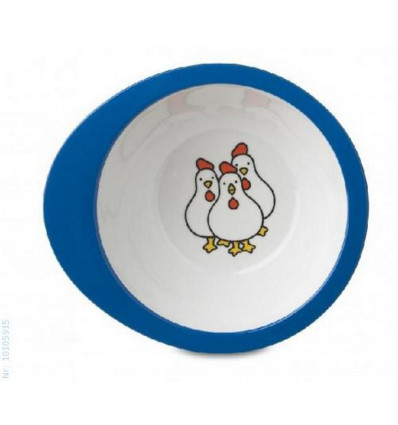 SCHAALTJE BOERDERIJ BLAUW 22
