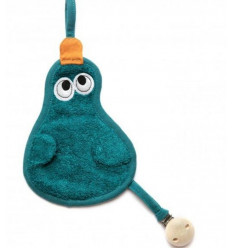 PACIFIER HOLDER MONSTER ROSEWOOD 221