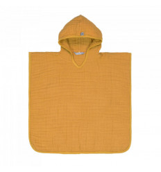 MUSLIN PONCHO MUSTARD 21