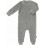 PYJAM VELOUR FEET PALOMA GREY 6-12M 25
