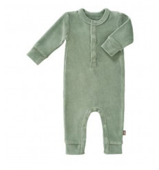 PYJAMA VELOURS FOREST GREEN 0-3M 21