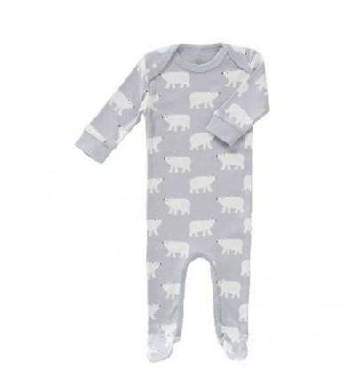 PYJAMA WITH FEET POLAR BEAR 0-3M 21