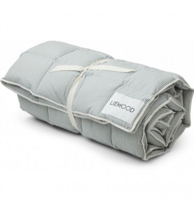JALLE JUNIOR DUVET PRINT STRIPE SEA 202