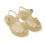 BRE SANDALS GLITTER GOLD SIZE 24 202