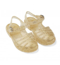 BRE SANDALS GLITTER GOLD SIZE 24 202