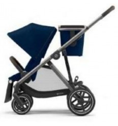 GAZELLE S BLACK 2ND SEAT NAVY BLUE 222