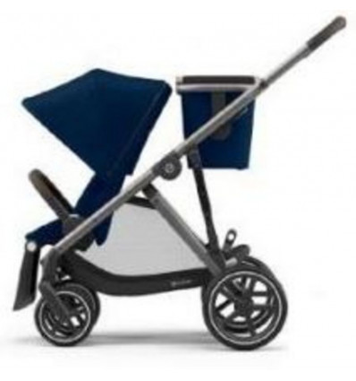 GAZELLE S BLACK 2ND SEAT NAVY BLUE 222